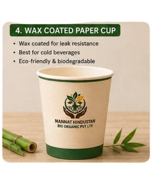 Wax Coated Paper Cups
